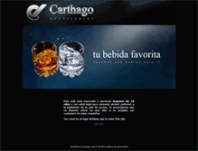 Tablet Screenshot of destileriascarthago.com